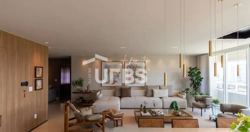 Apartamento no marista, com 3 suítes e office vista definitiva para o parque areião