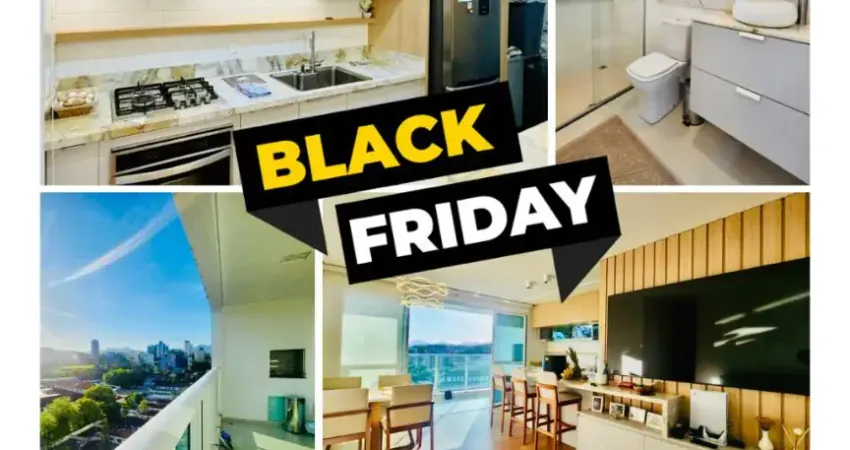 Apartamento no centro de joinville r$850.000,00 semi-mobiliado 1 suíte + 2 quartos e 2 vagas