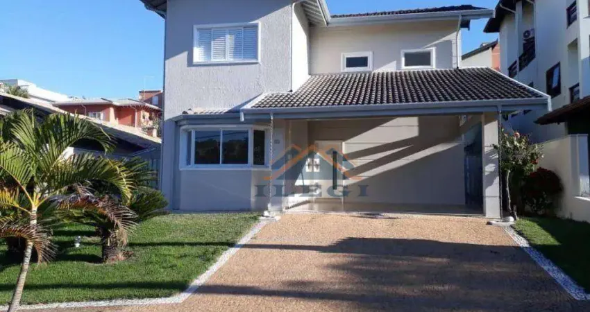 Casa com 3 dormitórios à venda, 212 m² por r$ 1.280.000,00 - condomínio residencial terras do caribe - valinhos/sp