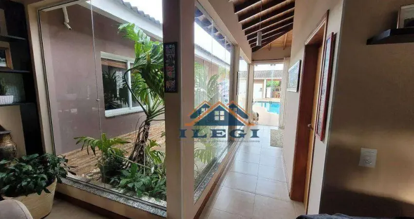 Casa com 4 dormitórios à venda, 324 m² por r$ 1.693.000,00 - residencial dos lagos - itupeva/sp
