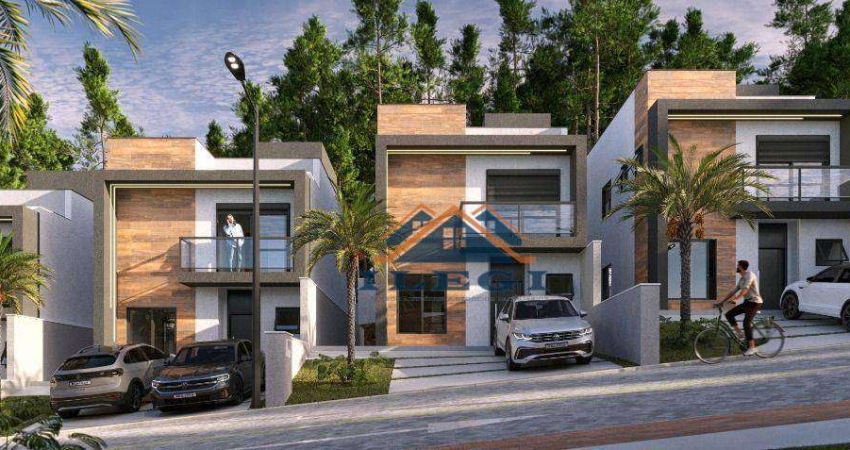 Casas para venda , isoladas e em volta de muito verde.