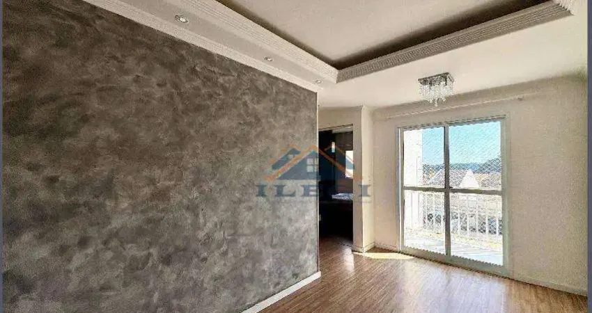 Apartamento com 2 dormitórios, 54 m² - venda por r$ 340.000 ou aluguel por r$ 2.539/mês - jardim das palmeiras - várzea paulista/são paulo