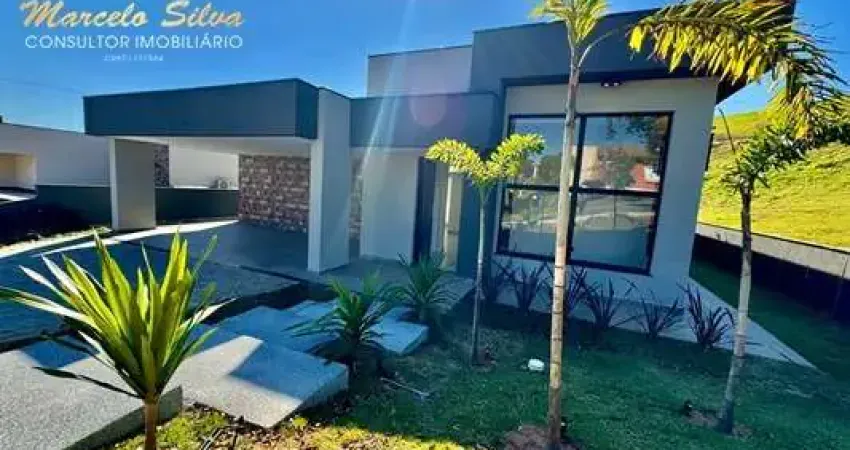 CASA NOVA E TÉRREA COM 3 SUÍTE  EM CONDOMÍNIO TERRAS DE SANTA CRUZ , BRAGANÇA PAULISTA ? SP
