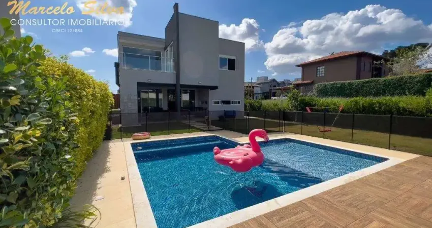 MARAVILHOSA CASA 3 SUÍTES ,   CONDOMÍNIO ALTO PADRÃO COM SISTEMA CLUBE