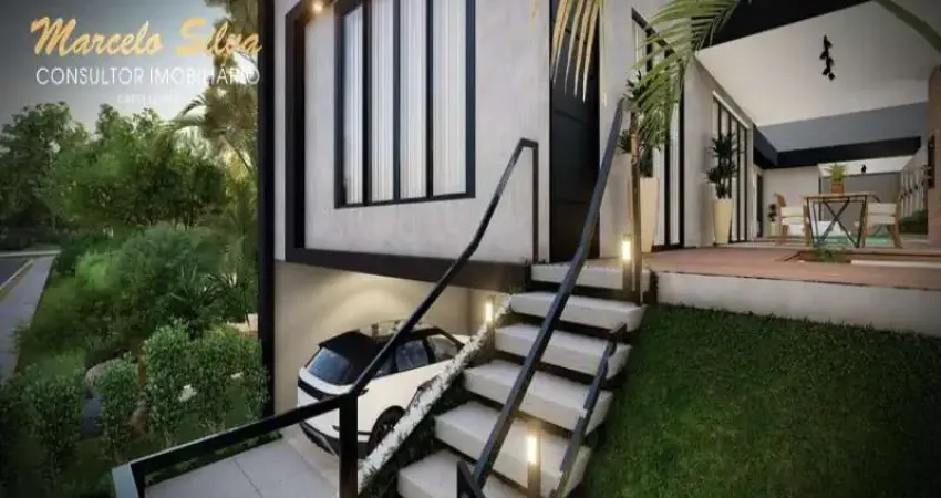 Casa Nova em fase de acabamento, condomínio Euroville II