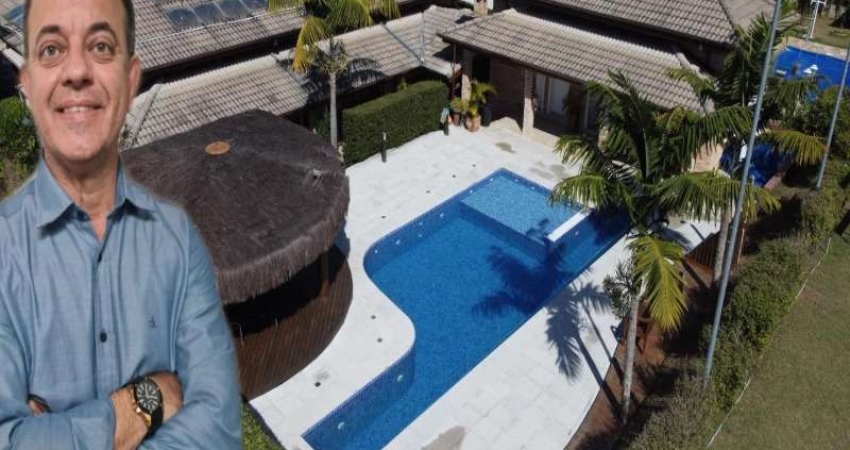 CHÁCARA LUXUOSA  CONDOMÍNIO ALTO PADRÃO   REPRESA BRAGANGA PAULISTA  4 suites