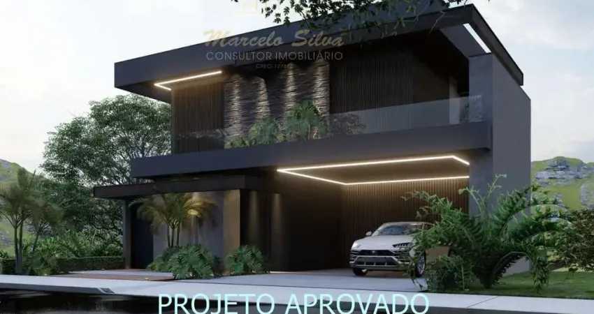 TERRENO COM PROJETO APROVADO  EM CONDOMINIO VILLA REAL BRAGANÇA