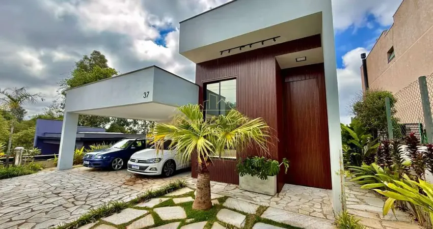 Casa nova e mobiliada no condomínio campos do conde, em bragança paulista, sp