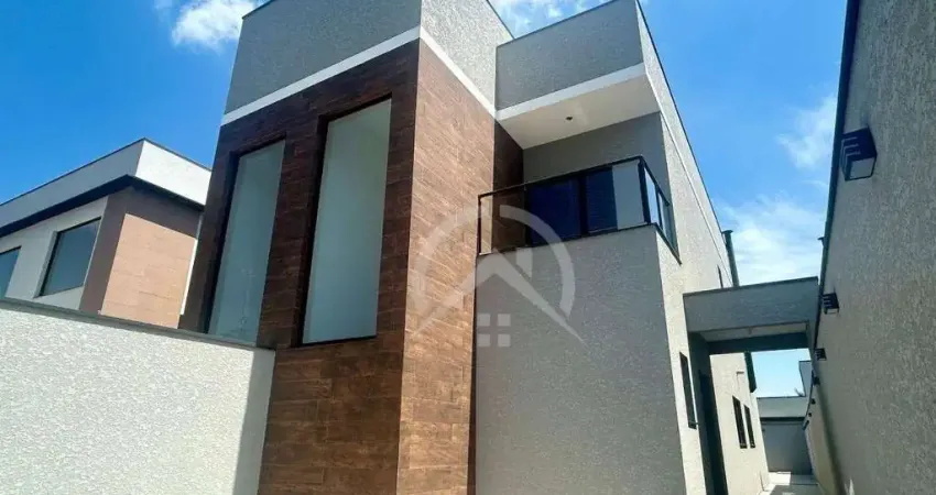 Sobrado com 3 dormitórios suítes  à venda, 160 m² por R$ 1.100.000 - Vila Petrópolis - Atibaia/SP