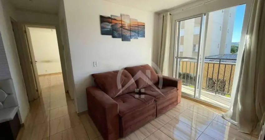 Apartamento com 2 dormitórios à venda, 45 m² por r$ 280.000 - caetetuba - atibaia/sp