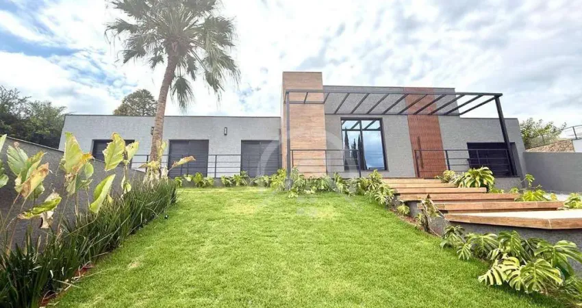 Sobrado com 4 dormitórios à venda, 391 m² por r$ 3.900.000,00 - condomínio flamboyant - atibaia/sp