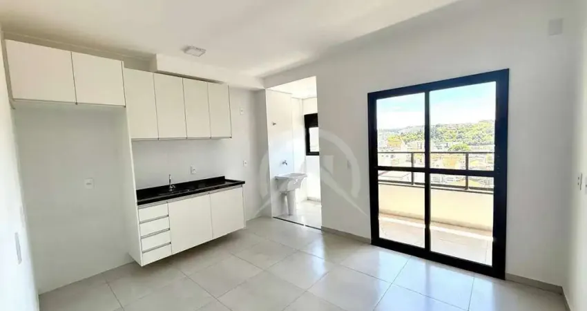 Apartamento com 1 dormitório para alugar, 42 m² por r$ 3.717/mês - atibaia jardim - atibaia/sp