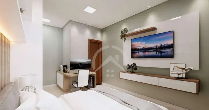 Apartamento com 1 dormitório à venda, 46 m² por r$ 448.229 - alvinópolis - atibaia/sp