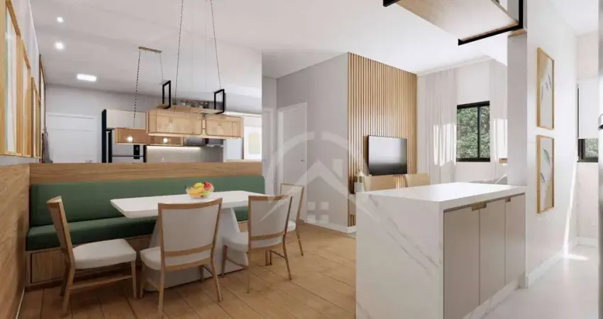 Apartamento com 2 dormitórios à venda, 53 m² por r$ 350.000,00 - jardim colonial - atibaia/sp