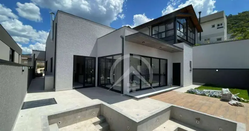 Casa com 3 dormitórios à venda, 235 m² por r$ 2.439.000 - jardim maristela - atibaia/sp