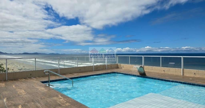 Apartamento com 1 quarto sendo suíte, varanda gourmet, bairro Jardim Real - Praia Grande