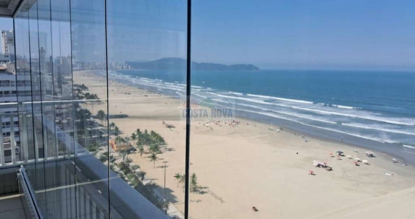 Apartamento à venda de 163m², 3 quartos sendo 3 suítes. 2 vagas. Aviação, Praia Grande