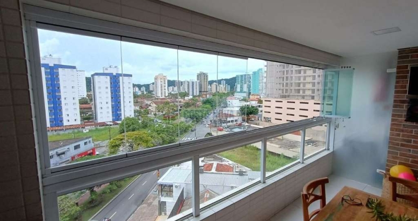 Apartamento mobiliado, 66m², 2 quartos, 1 suíte, 1 vaga, varanda gourmet e lazer completo
