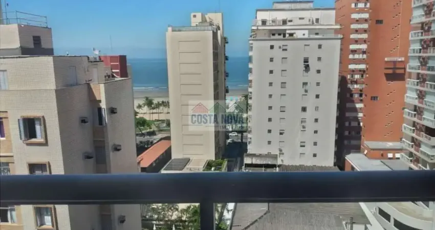 Apartamento de 71m² com dois quartos duas suites de frente vista mar com varanda