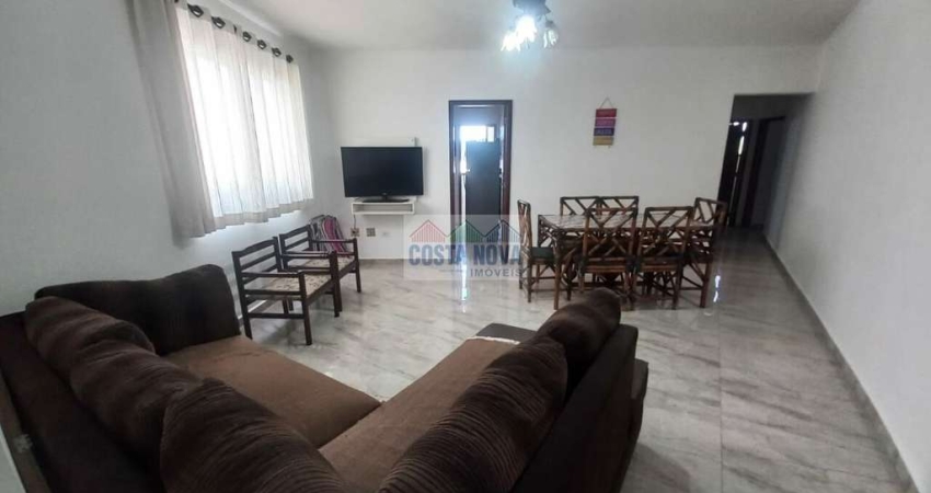 Apartamento de 2 dormitórios sendo 1 suíte, 2 banheiros, 1 vaga, vista mar, bairro Ocian