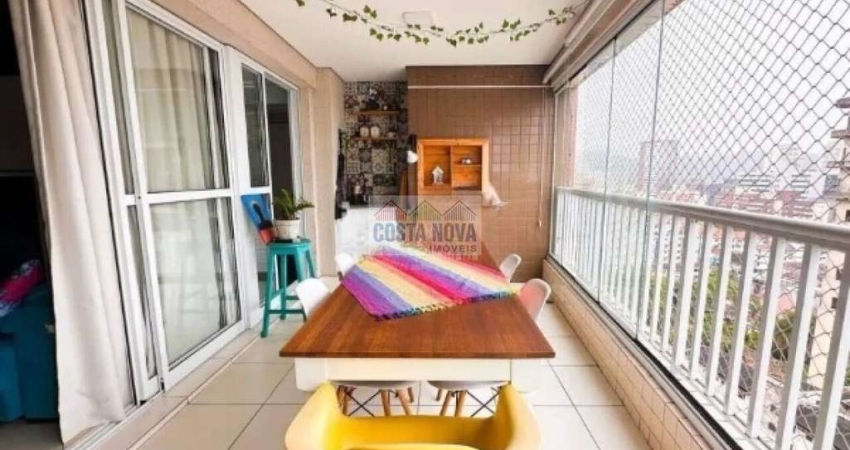 Apartamento com 3 quartos sendo 1 suíte, 2 banheiros, 1 vaga. Edifício com área de lazer completa