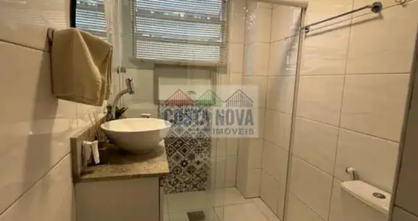 Apartamento reformado na Ponta da Praia. 1 quarto, 1 banheiro, 1 vaga. 47 m² de área útil