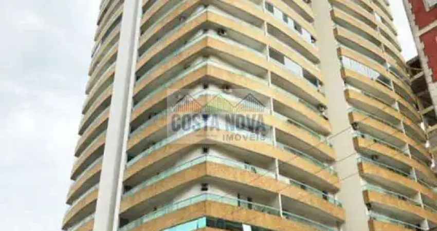 Apartamento com 3 suítes, 4 banheiros, 2 vaga,  mobiliado na Vila Tupi.  Vista Mar (alto padrão)