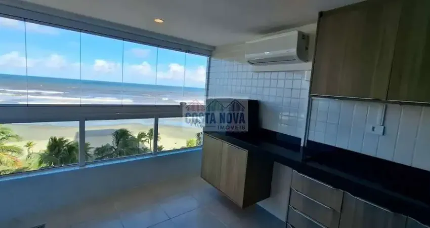 Apartamento 3 quartos, frente mar total, no Balneário Florida