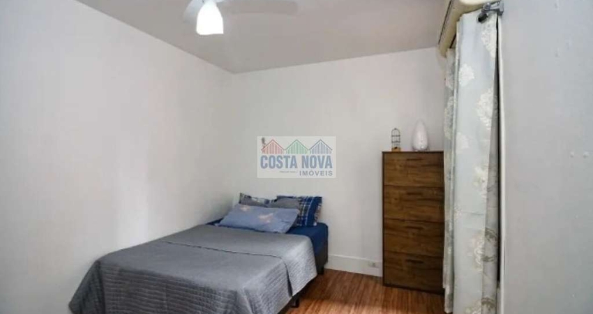 Apartamento com 1 quarto à venda na Rua Pereira Barreto, 18, Gonzaga, Santos