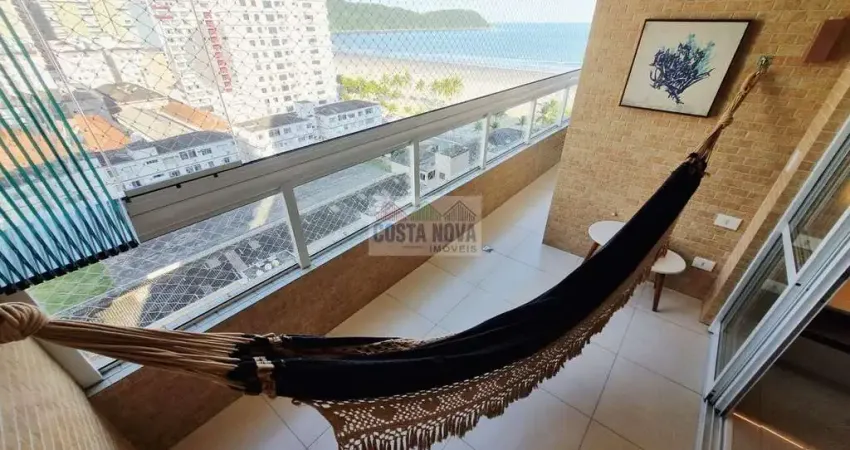 Apartamento com 2 suítes, lavabo, com vista mar, garagem privativa no bairro Boqueirão.