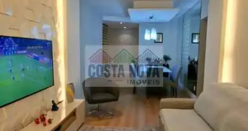 Oportunidade, apartamento à venda em santos. marapé, 2 quartos (1 suíte), 2 salas, 3 banheiros