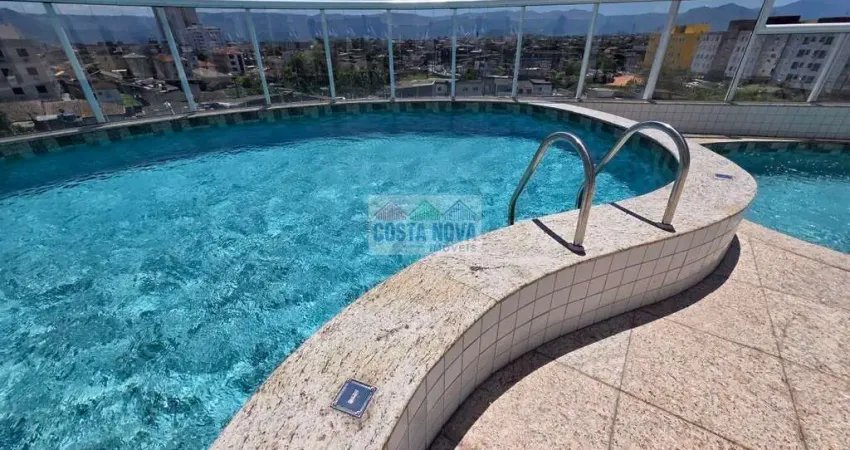 Apartamento de 2 Quartos e Varanda ? Localização Estratégica e o mais completo lazer de São Vicente