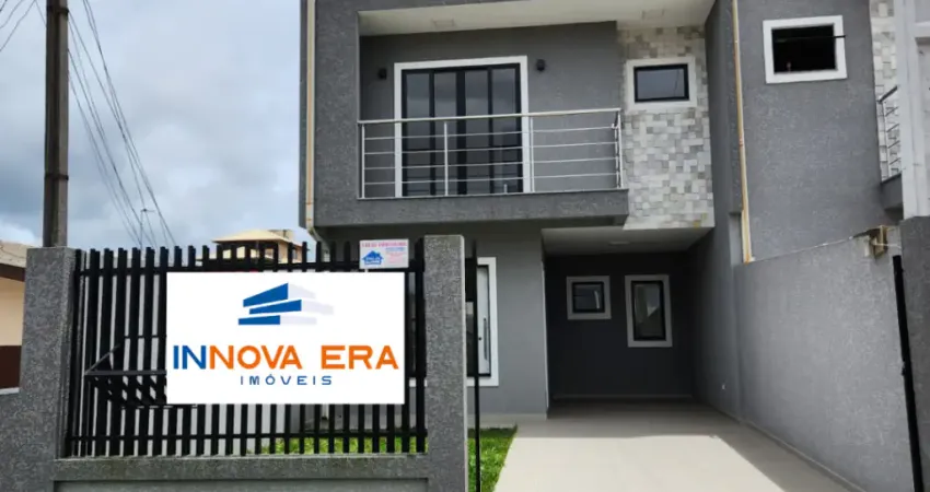 Lindo sobrado novo à venda no Bairro Estação, Araucária