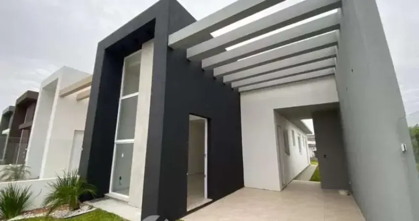 EXCELENTE CASA GEMINADA DE ALTO PADRÃO!! EM FASE FINAL DE ACABAMENTO!! MUITO BEM LOCALIZADA, NA CIDADE DE IMBÉ!!