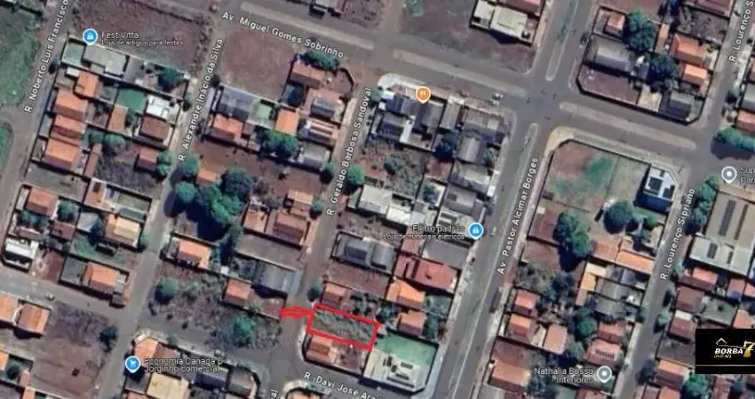 Terreno à venda na Geraldo Barbosa Sandoval, Setor Canadá, Acreúna
