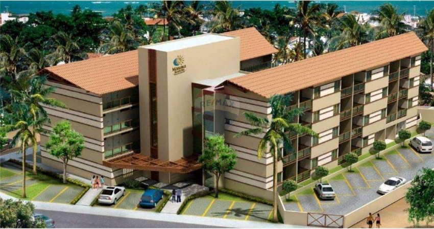 Apartamento, 27m com área de lazer - Porto de Galinhas