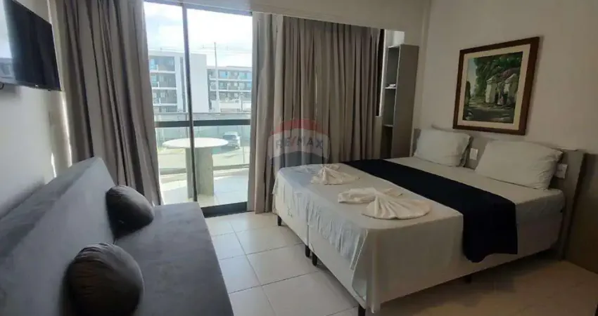 Flat tipo stúdio mobiliado e equipado no makia beach experience em muro alto!