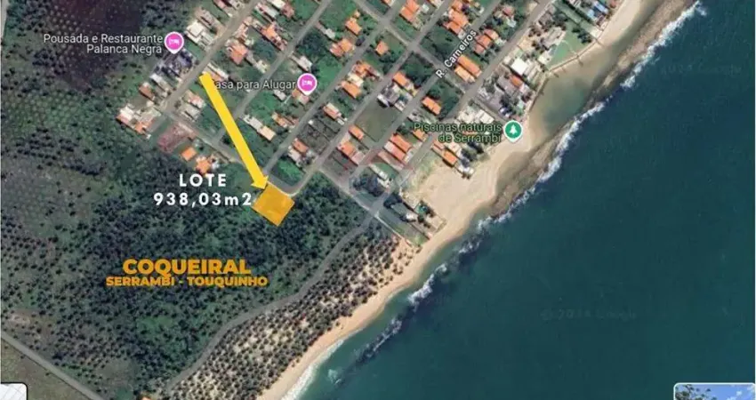 TERRENO PREMIUM, 938m2, NA ENSEADA DE SERRAMBI – INVESTIMENTO GARANTIDO PARA CONSTRUTORAS, INCORPORADORAS OU PESSOAS FÍSICAS!