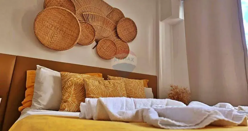 Mana beach experience - flat mobiliado e decorado em muro alto