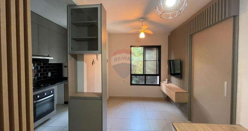 Vende Apartamento 48m2 , reformado, todo planejado, 2 quartos, 1 banheiro, 1 vaga com área de lazer completa no Jardim Paulistano.