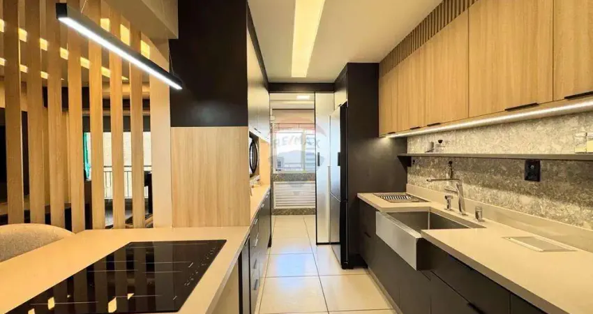 Apartamento 105m2, 3 Suítes, Lavabo, Varanda gourmet, 2 vagas cobertas, área de lazer, zona sul de Ribeirão