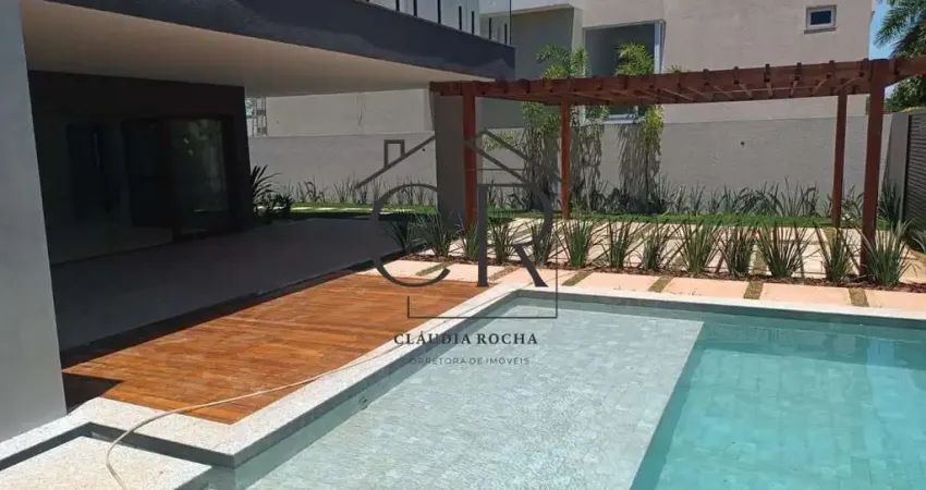 Casa em condomínio fechado com 5 quartos à venda na Rua Caraíva, Alphaville (Abrantes), Camaçari