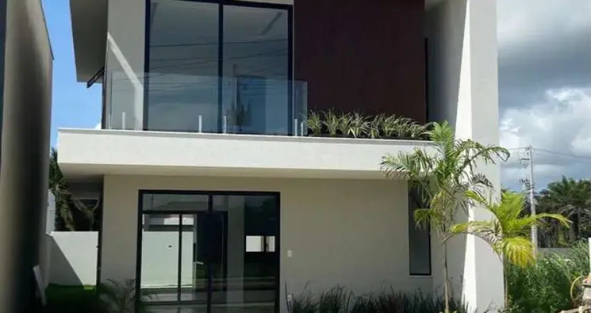 Mega maravilhosa casa em condomínio com excelente estrutura de lazer, novíssima, acabamento impecável!