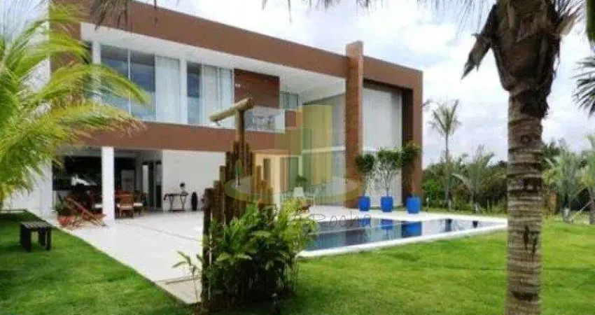 Casa em condomínio fechado com 5 quartos à venda na Praia de Busca Vida, Camaçari 