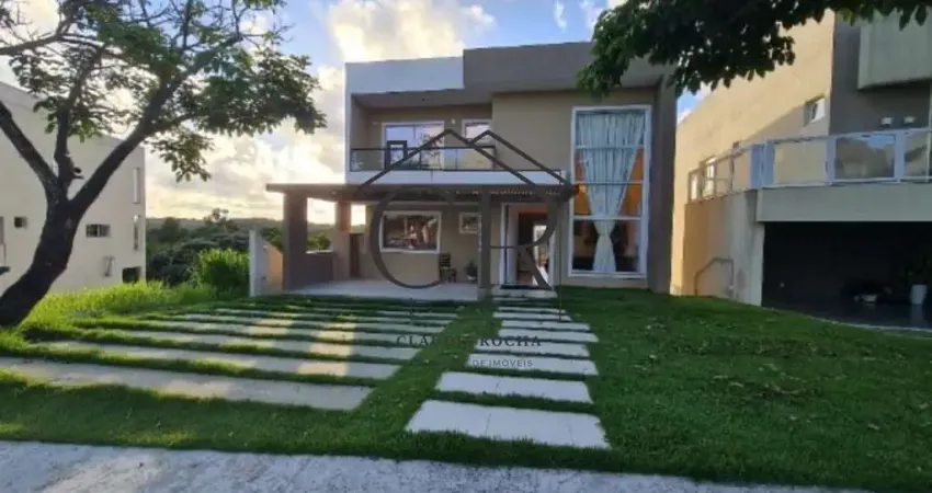Casa em condomínio fechado com 4 quartos à venda na Rua Caraíva, Alphaville (Abrantes), Camaçari