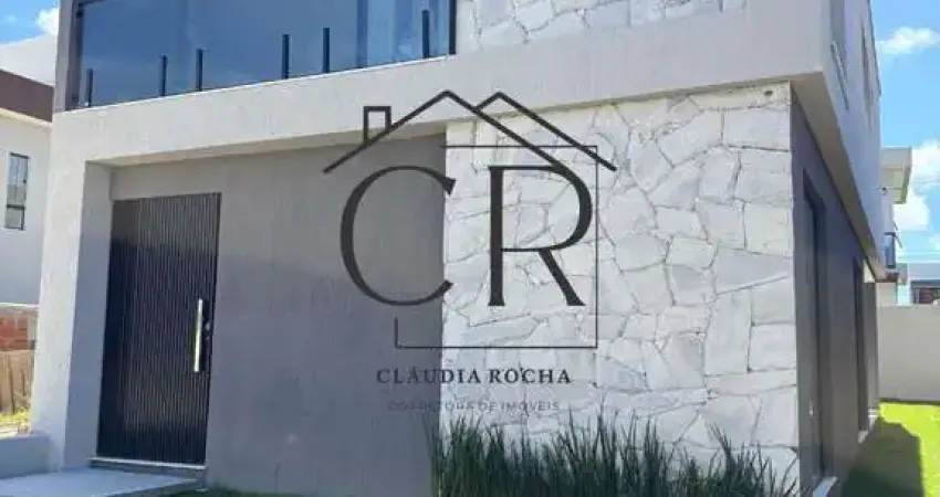 Belíssima casa nova ao lado de busca vida, condomínio com portaria 24h!