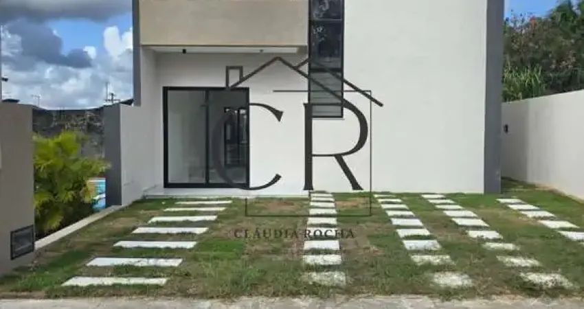 Venha conhecer essa incrível casa no condomínio vila florença, em catu de abrantes, camaçari!