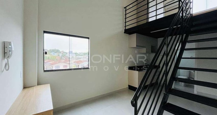 Apartamento Loft para locação no bairro Nova Brasília por R$1450,00 + taxas