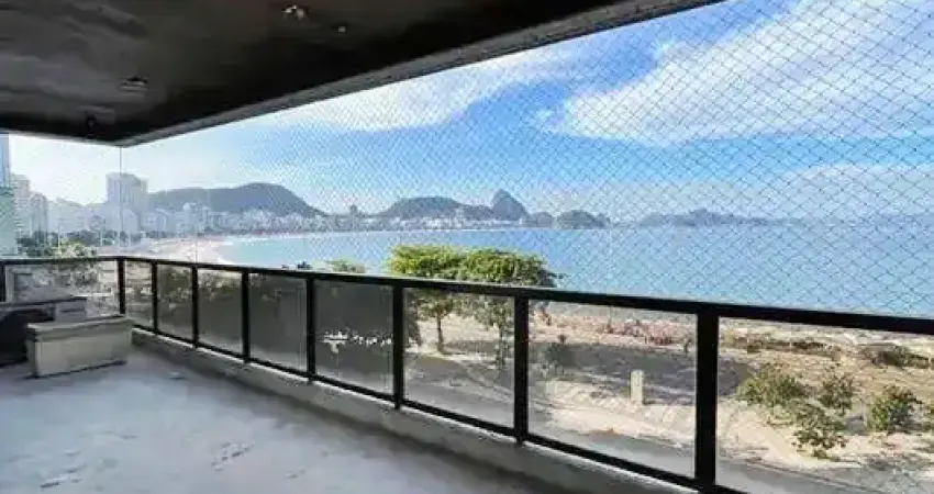 Apartamento para venda  4 quartos  4 vagas. Avenida Atlântica Copacabana rio de janeiro