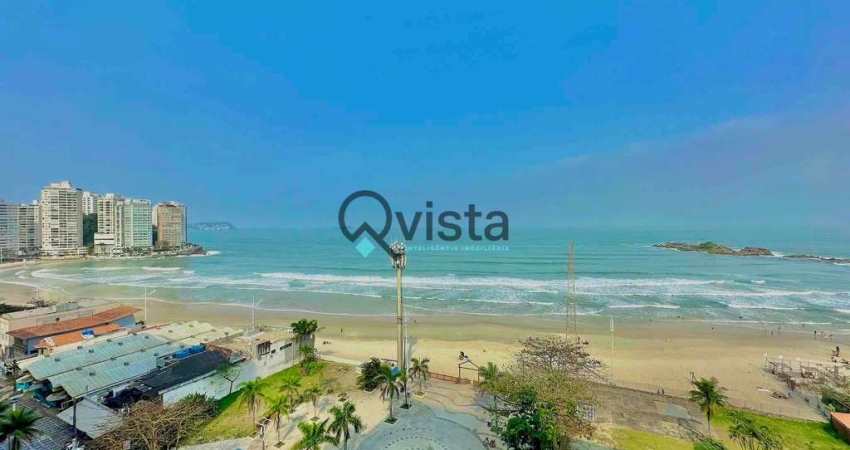 Apartamento Frente Mar na Pitangueiras no Guarujá | QVista Inteligência Imobiliária Guarujá